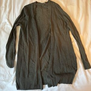 GAP Long Open-Front Cardigan